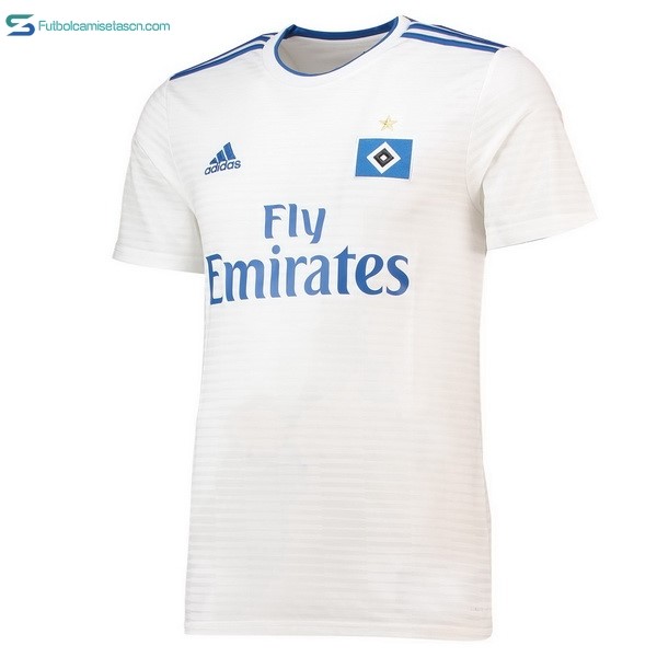Camiseta Hamburgo S.V. 1ª 2018/19 Blanco